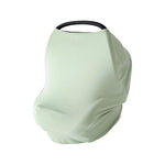 4-in-1 Baby Car Seat Cover, Supersoft Bamboo Viscose Nursing Cover - PurComfy