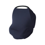 4-in-1 Baby Car Seat Cover, Supersoft Bamboo Viscose Nursing Cover - PurComfy