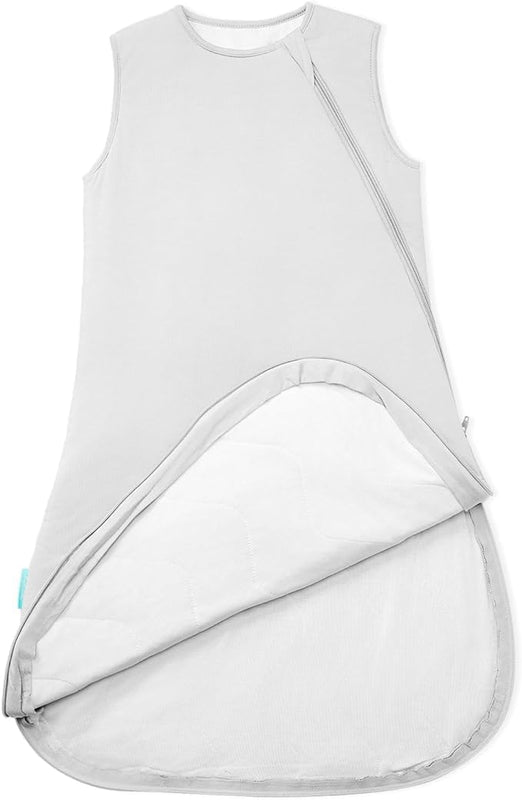 Supersoft Sleep Sack 1.0 TOG, Premium Bamboo Viscose Toddler Sleeping Bag, 2-Way Safe Zipper Sleepsacks 2-4T (Dolphin)