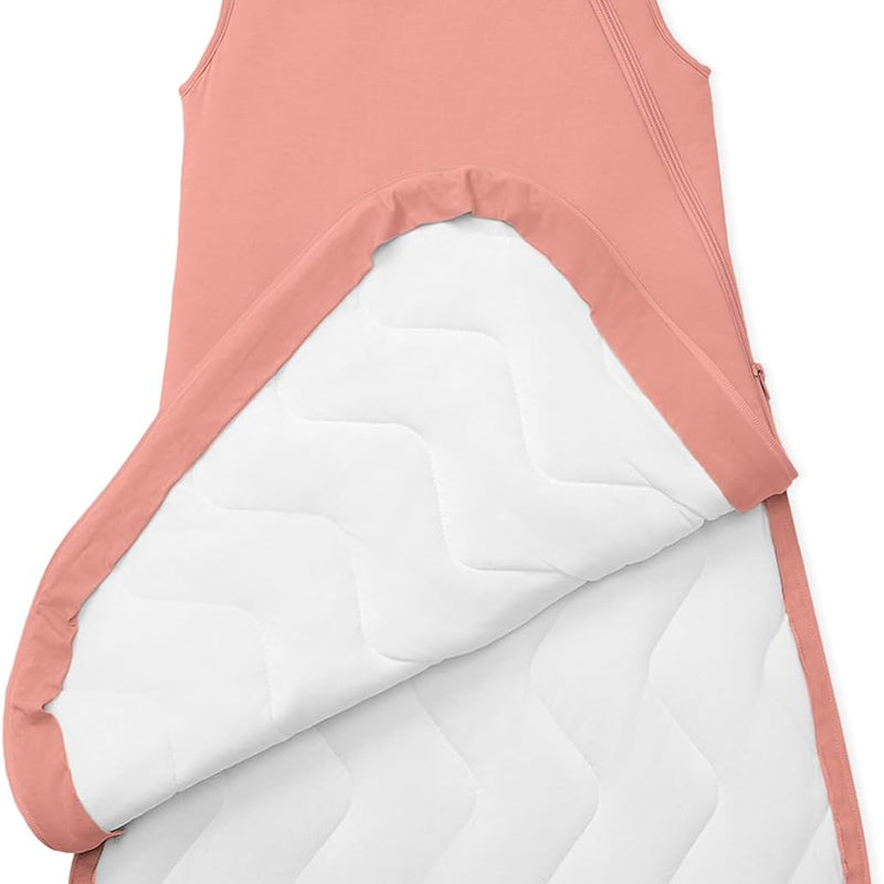 Quilted Supersoft Sleep Sack, 2.5 TOG Premium Bamboo Viscose Warm Baby Sleeping Bag, Thick Babies Wearable Blanket