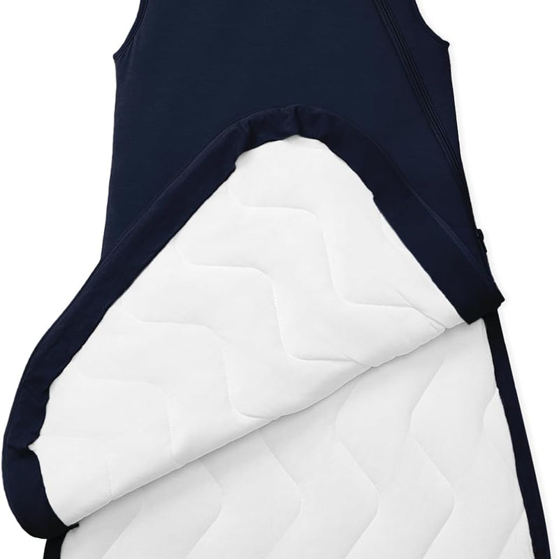 Quilted Supersoft Sleep Sack, 2.5 TOG Premium Bamboo Viscose Warm Baby Sleeping Bag, Thick Babies Wearable Blanket