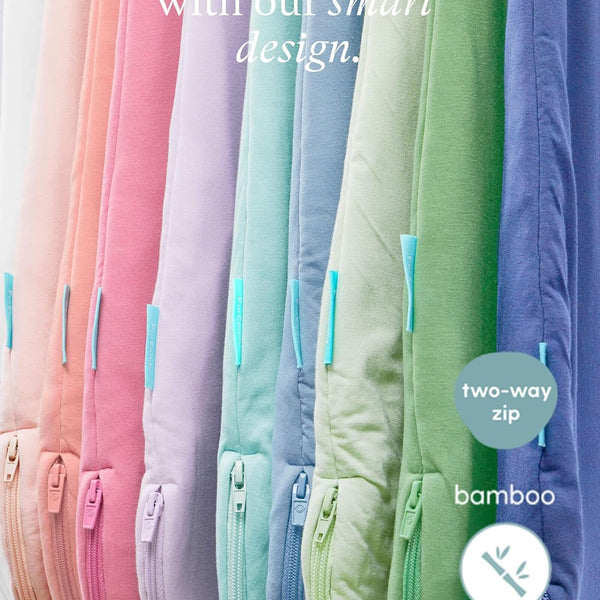 Supersoft Toddler Sleep Sack 0.5 TOG Premium Bamboo Viscose Sleeping Bag Extra Long Wearable Blanket 2-4T (Slate)