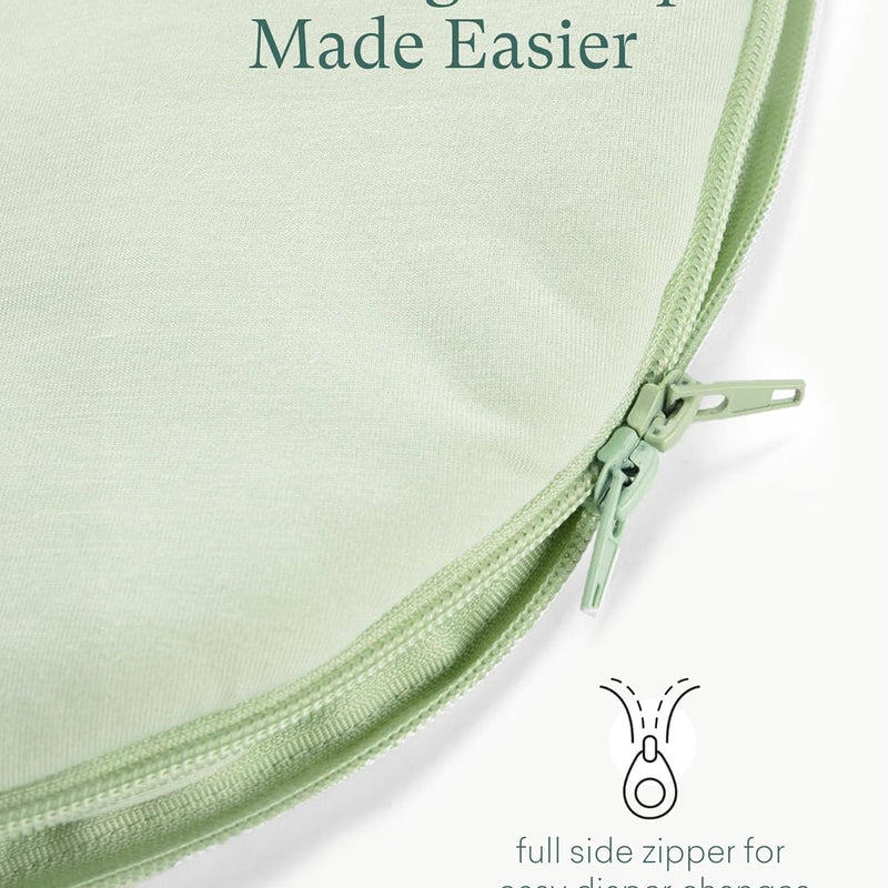 Supersoft Sleep Sack 1.0 TOG, Premium Bamboo Viscose Toddler Sleeping Bag, 2-Way Safe Zipper Sleep Sacks 2-4T (Berry)