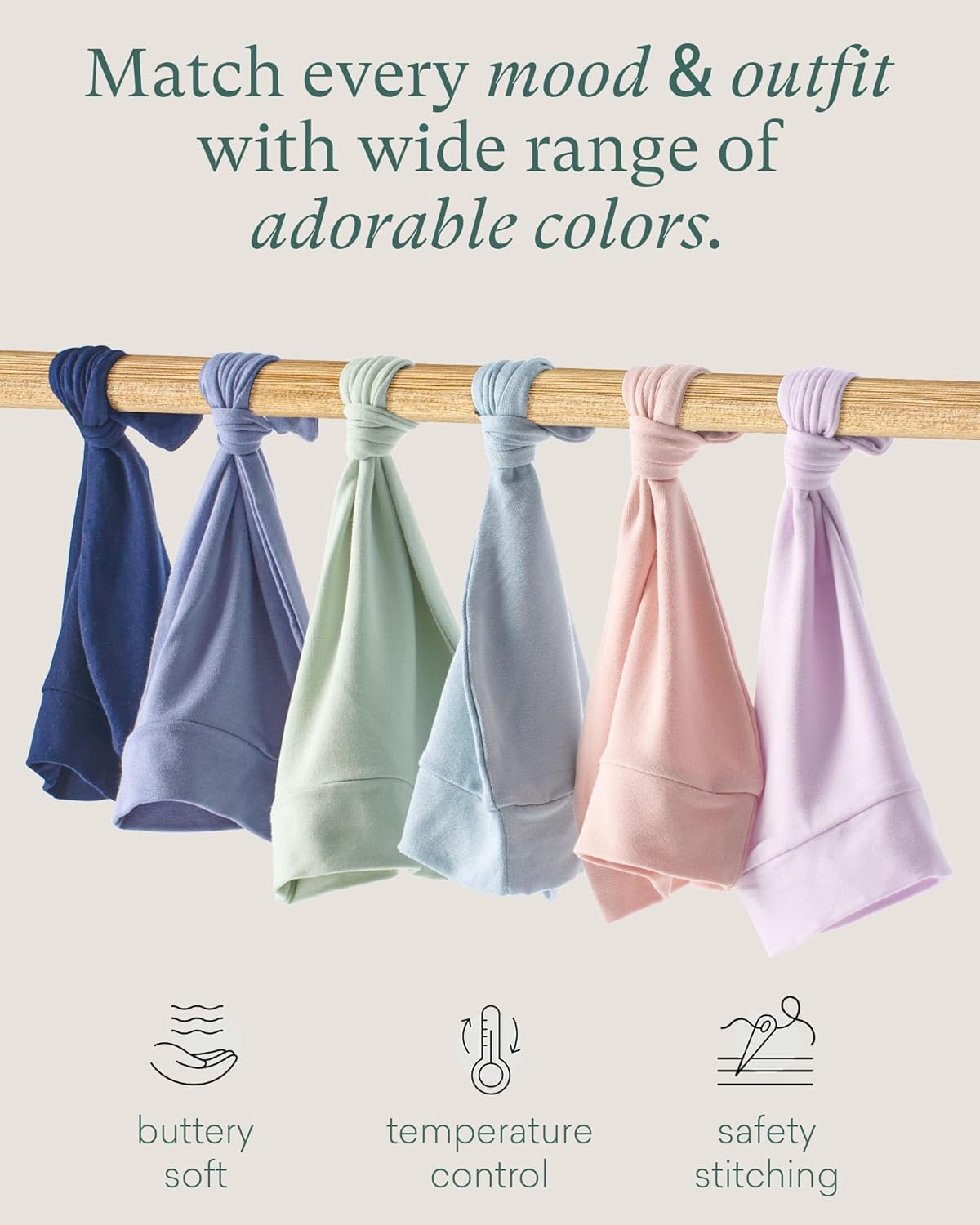 Bamboo Baby Hats - PurComfy