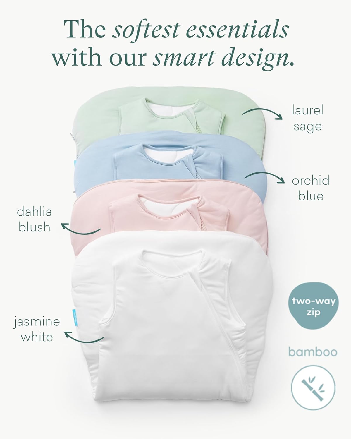 Bamboo Baby Sleep Sack (0.5 TOG) - PurComfy