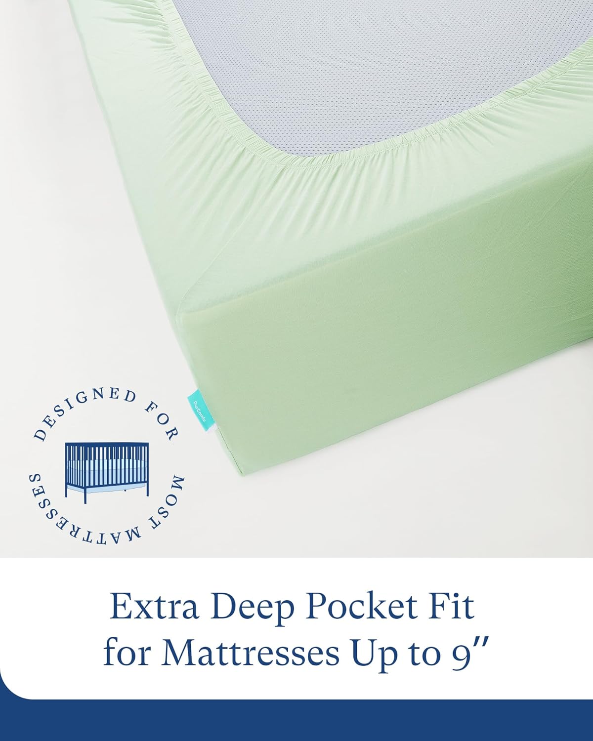 Bamboo Crib Sheet - PurComfy