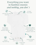 Bamboo Long-Sleeve Bodysuits - PurComfy