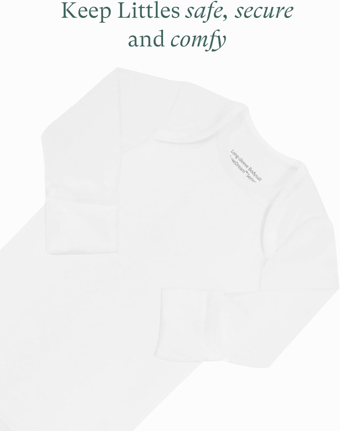 Bamboo Long-Sleeve Bodysuits - PurComfy