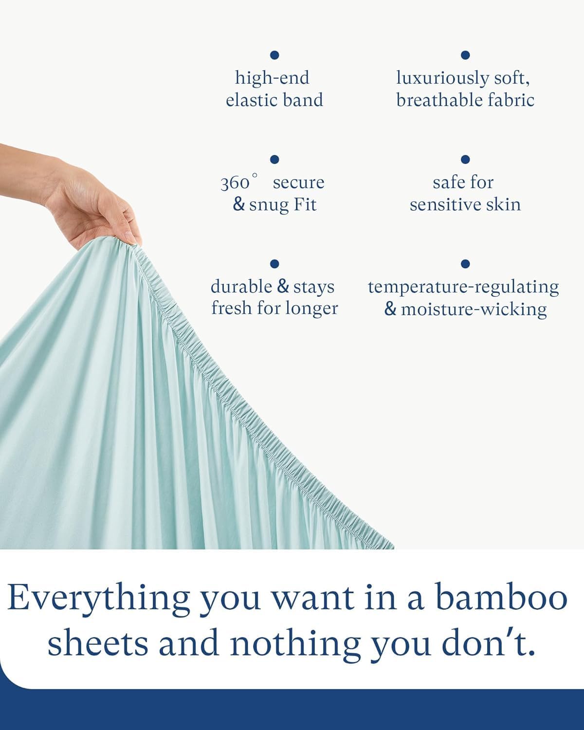 Bamboo Pack & Play Sheets - PurComfy