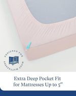 Bamboo Pack & Play Sheets - PurComfy