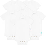 Bamboo Short-Sleeve Bodysuits - PurComfy