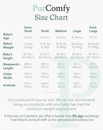 Bamboo Toddler Sleep Sack (0.5 TOG) - PurComfy