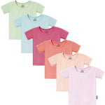Bamboo Viscose Summer Toddler T-Shirts - PurComfy