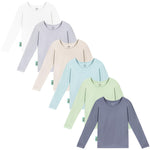 Bamboo Viscose Toddler Long Sleeve T-Shirt - PurComfy