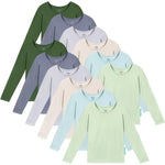 Bamboo Viscose Toddler Long Sleeve T-Shirt - PurComfy