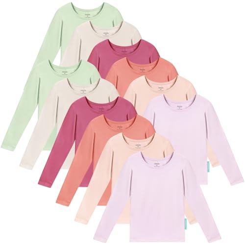 Bamboo Viscose Toddler Long Sleeve T-Shirt - PurComfy