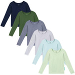 Bamboo Viscose Toddler Long Sleeve T-Shirt - PurComfy