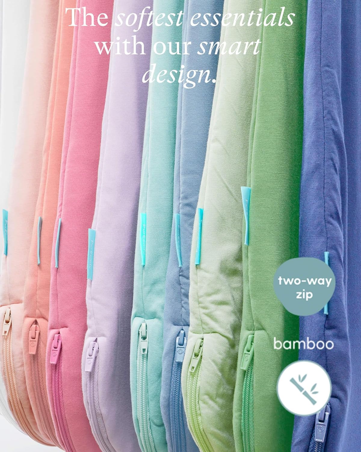 Quilted Bamboo Sleep Sack (2.5 TOG) - PurComfy