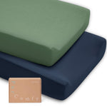 Silky-Soft Viscose Crib Sheet - PurComfy