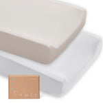 Silky-Soft Viscose Crib Sheet - PurComfy