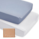 Silky-Soft Viscose Crib Sheet - PurComfy