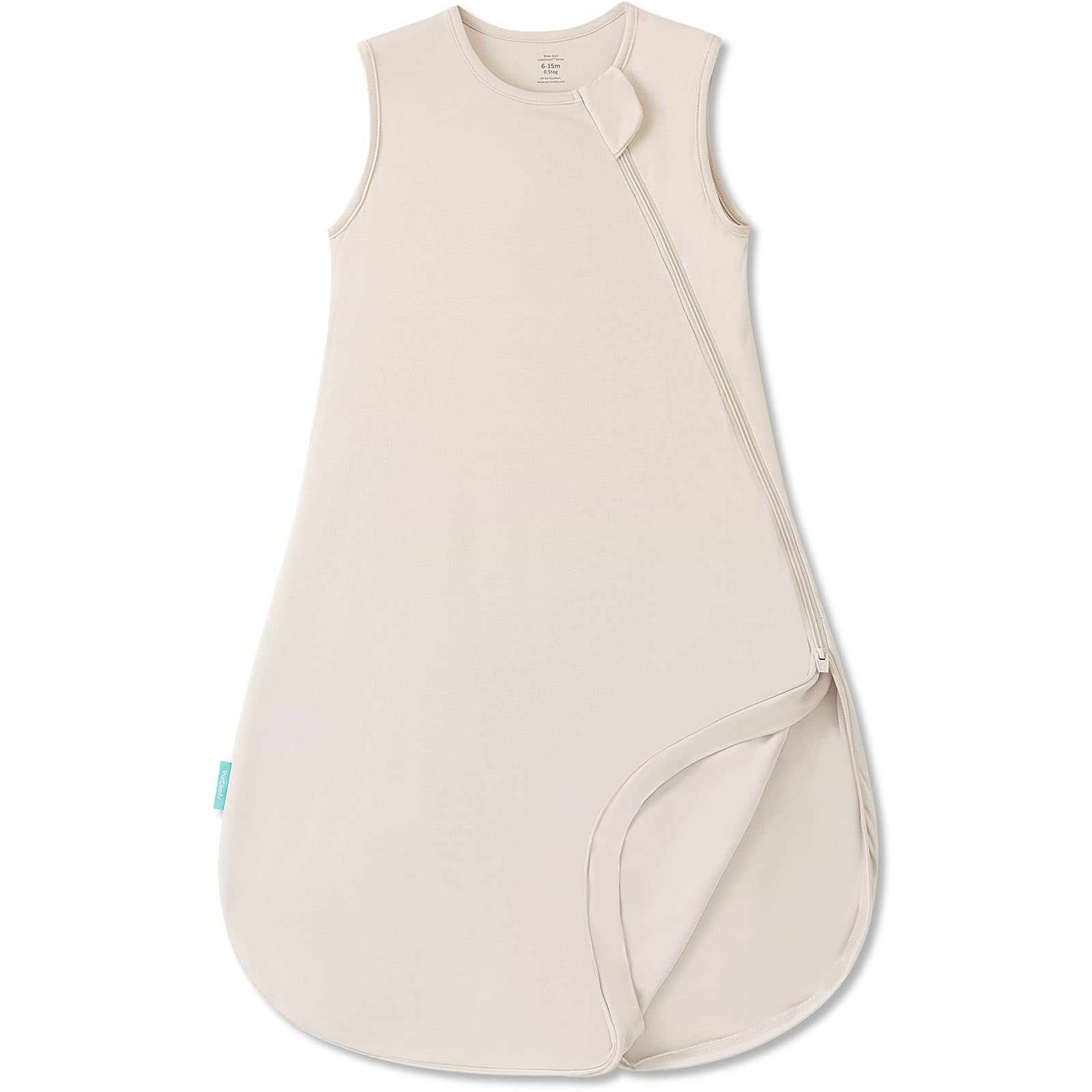 SuperSoft Baby Sleep Sack 0.5 TOG, Silky-Soft Viscose - PurComfy
