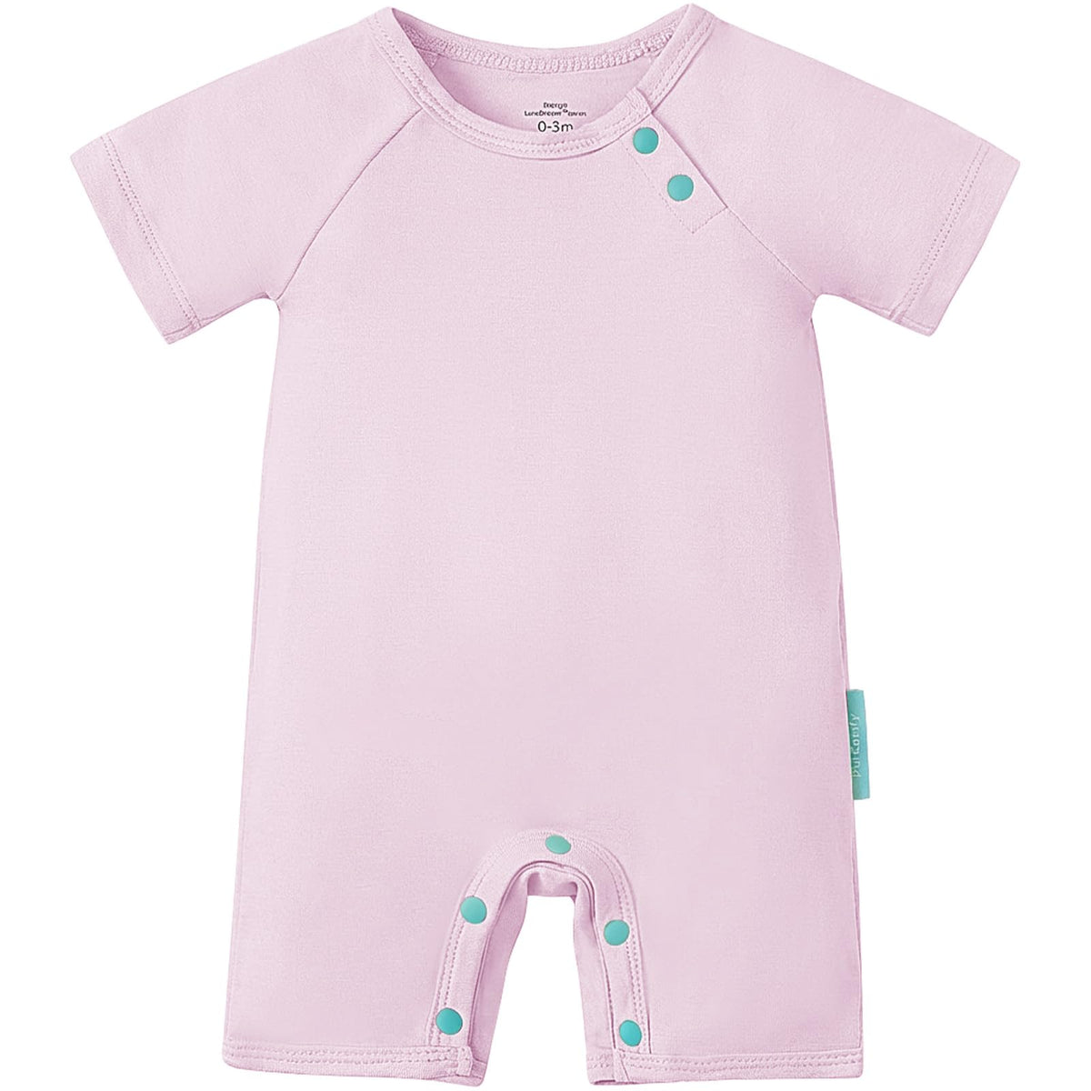 SuperSoft Bamboo Viscose Baby Romper, Unisex, Short Sleeve - PurComfy