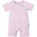 SuperSoft Bamboo Viscose Baby Romper, Unisex, Short Sleeve - PurComfy
