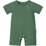 SuperSoft Bamboo Viscose Baby Romper, Unisex, Short Sleeve - PurComfy