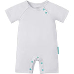 SuperSoft Bamboo Viscose Baby Romper, Unisex, Short Sleeve - PurComfy