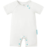 SuperSoft Bamboo Viscose Baby Romper, Unisex, Short Sleeve - PurComfy