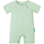 SuperSoft Bamboo Viscose Baby Romper, Unisex, Short Sleeve - PurComfy