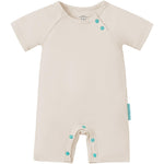 SuperSoft Bamboo Viscose Baby Romper, Unisex, Short Sleeve - PurComfy