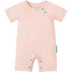 SuperSoft Bamboo Viscose Baby Romper, Unisex, Short Sleeve - PurComfy