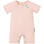 SuperSoft Bamboo Viscose Baby Romper, Unisex, Short Sleeve - PurComfy