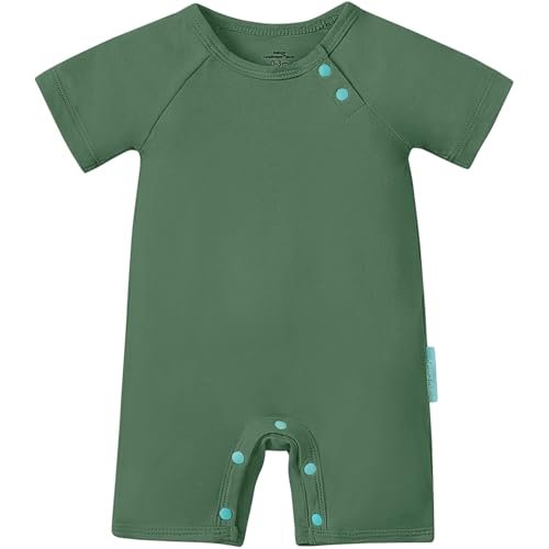SuperSoft Bamboo Viscose Baby Romper, Unisex, Short Sleeve - PurComfy