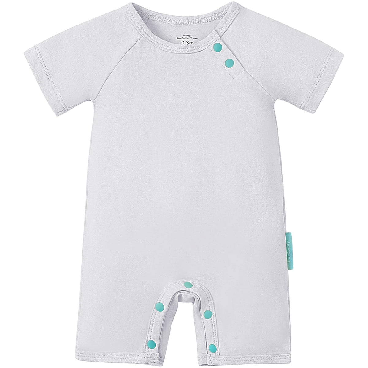 SuperSoft Bamboo Viscose Baby Romper, Unisex, Short Sleeve - PurComfy