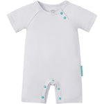 SuperSoft Bamboo Viscose Baby Romper, Unisex, Short Sleeve - PurComfy