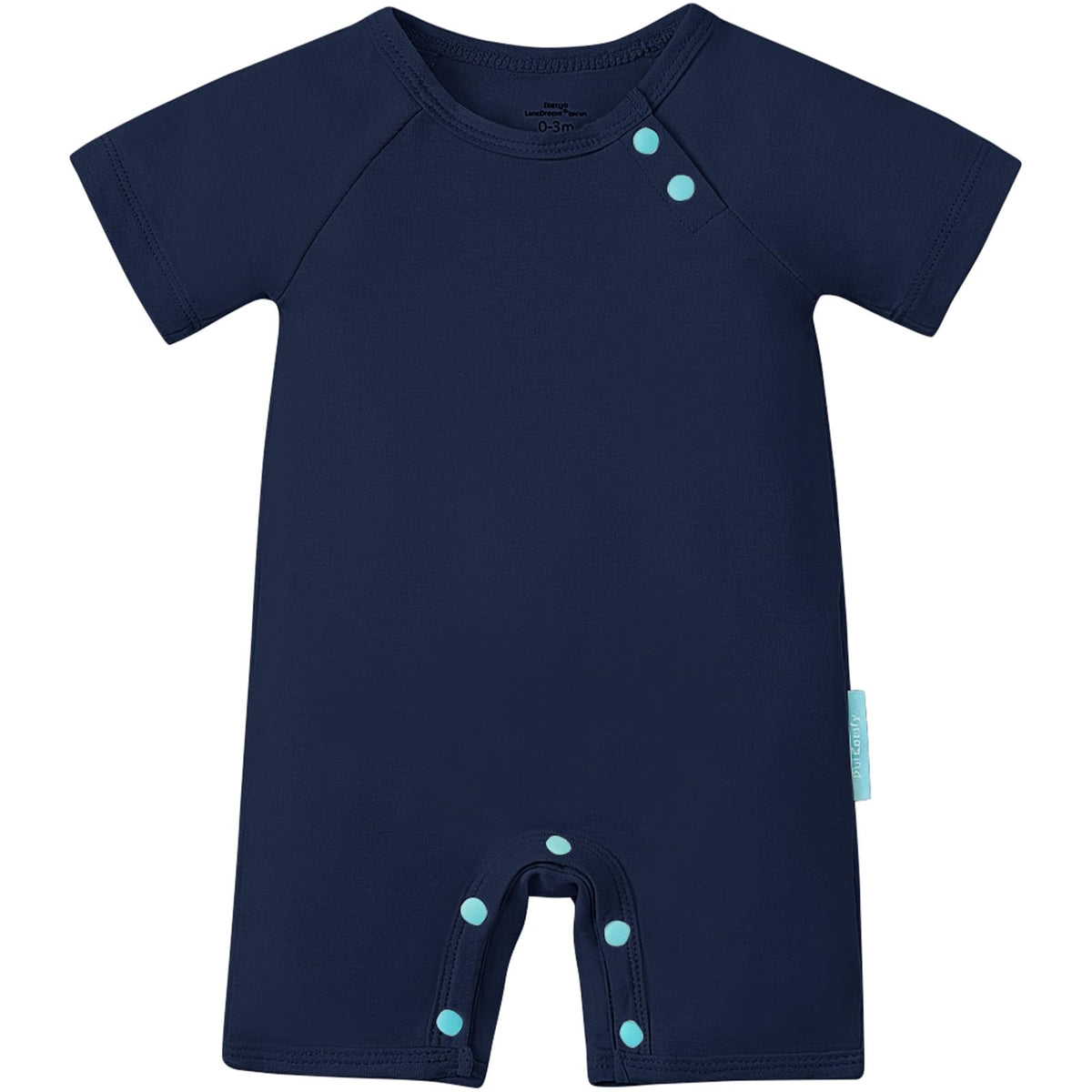SuperSoft Bamboo Viscose Baby Romper, Unisex, Short Sleeve - PurComfy