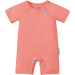SuperSoft Bamboo Viscose Baby Romper, Unisex, Short Sleeve - PurComfy