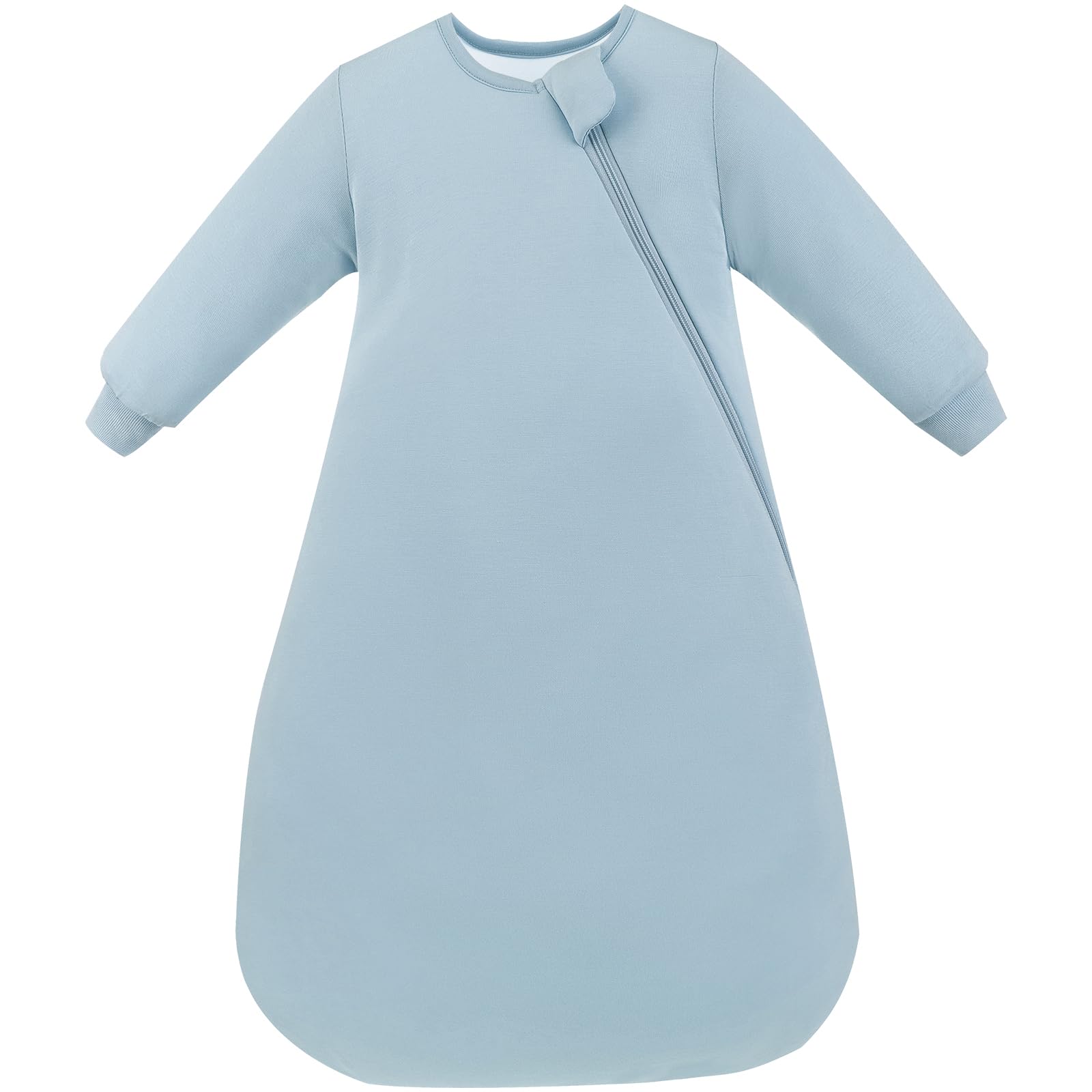 Supersoft Premium Bamboo Viscose Long Sleeve Sleep Sack, 1.0 TOG - PurComfy