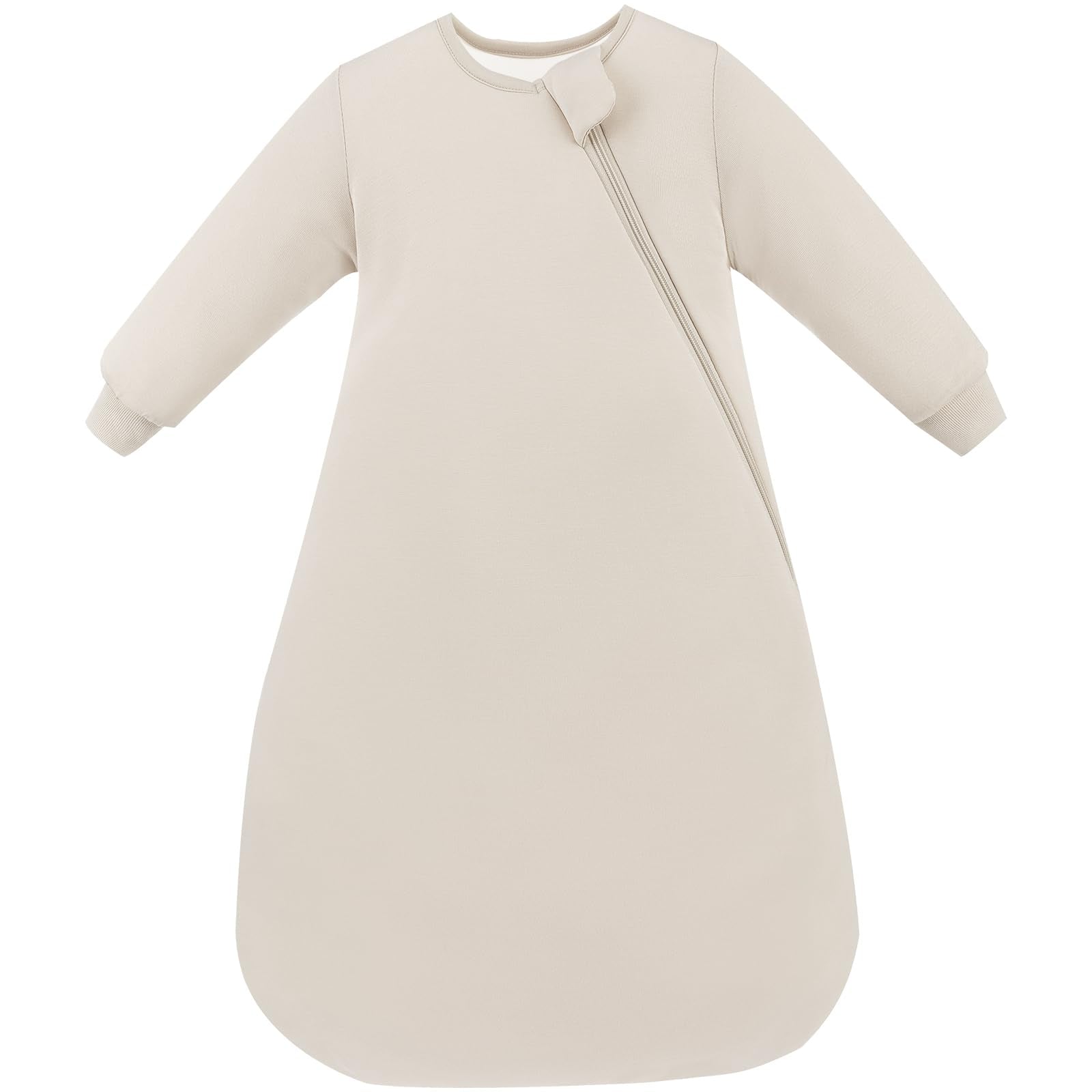 Supersoft Premium Bamboo Viscose Long Sleeve Sleep Sack, 1.0 TOG - PurComfy