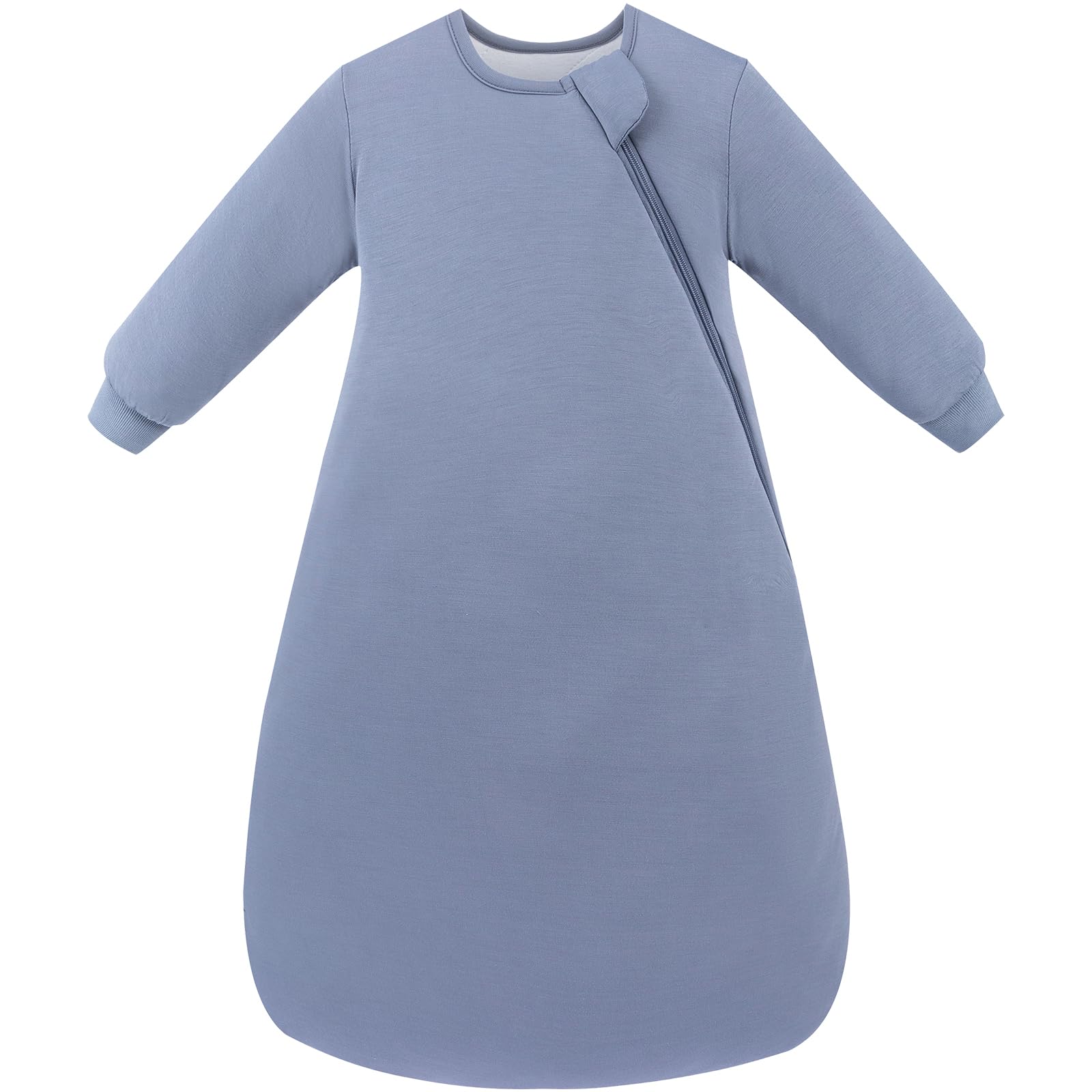 Supersoft Premium Bamboo Viscose Long Sleeve Sleep Sack, 1.0 TOG - PurComfy