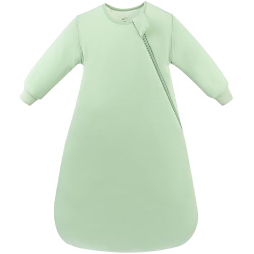 Supersoft Premium Bamboo Viscose Long Sleeve Sleep Sack, 1.0 TOG - PurComfy