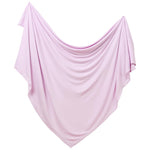 Supersoft Swaddle Blanket, Premium Bamboo Viscose, 47" x 47" - PurComfy