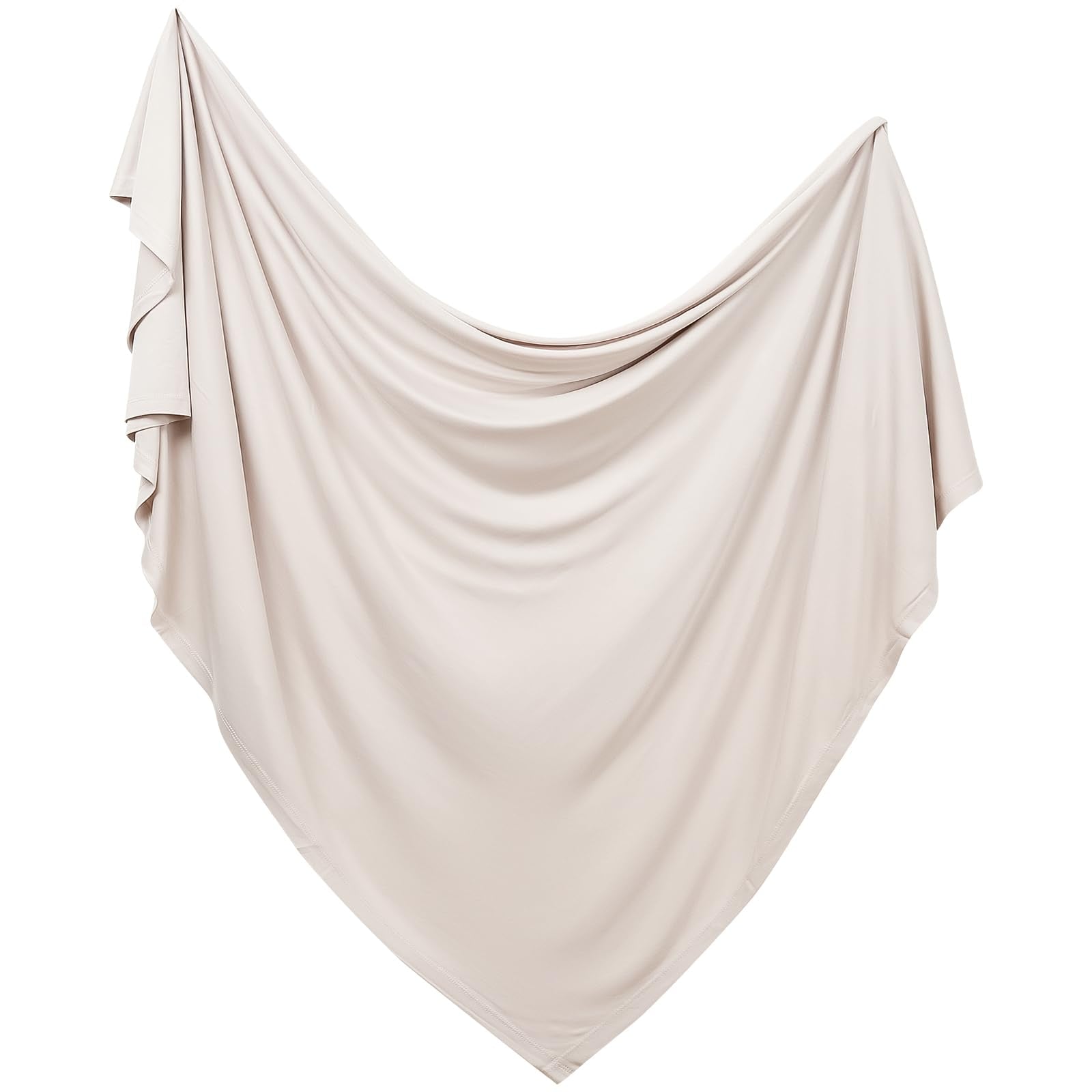 Supersoft Swaddle Blanket, Premium Bamboo Viscose, 47" x 47" - PurComfy