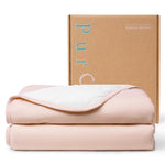 Supersoft Toddler Blanket, Bamboo Viscose Crib Quilt - PurComfy