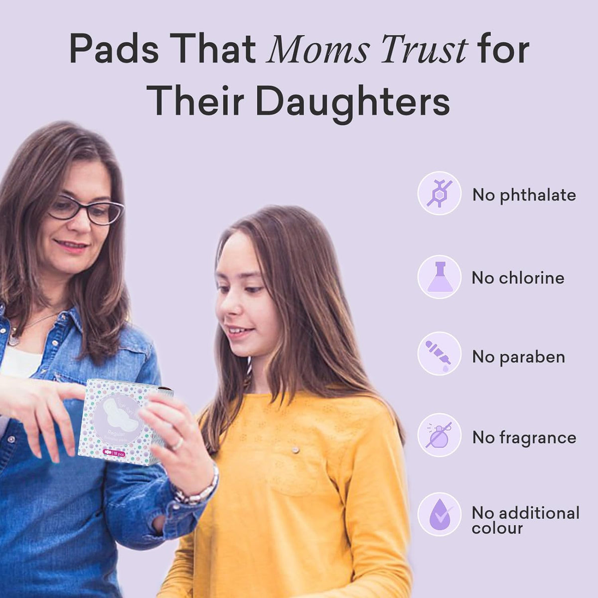 Teen Period Pads - PurComfy