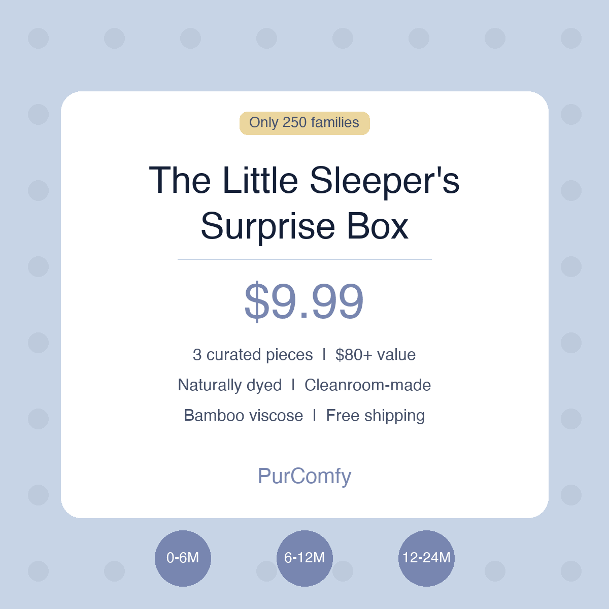 The Little Sleeper's Surprise Box - PurComfy